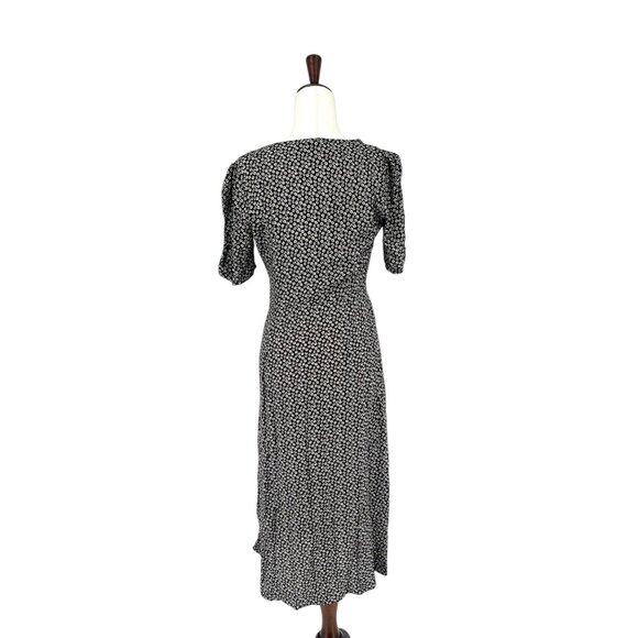 Urban Outfitters V-neck Front Button Open Slits Dress | Small - Picture 2 of 9